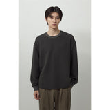 Waffle Long Sleeve - Charcoal