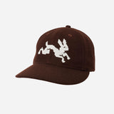 TTT Hare Wool Ball Cap - Nut Brown