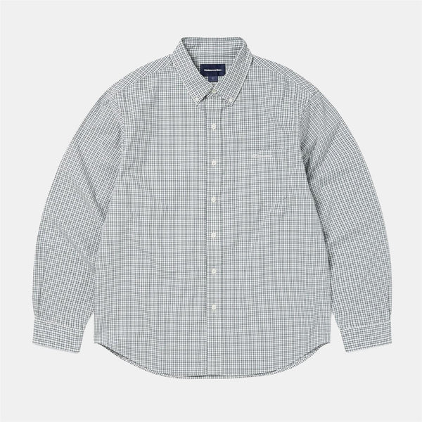 Lightweight Plaid Shirt - Ivory