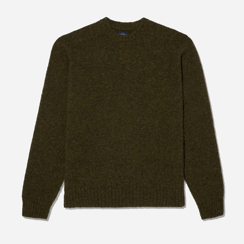 Classic Shetland Sweater - Pine Shadow