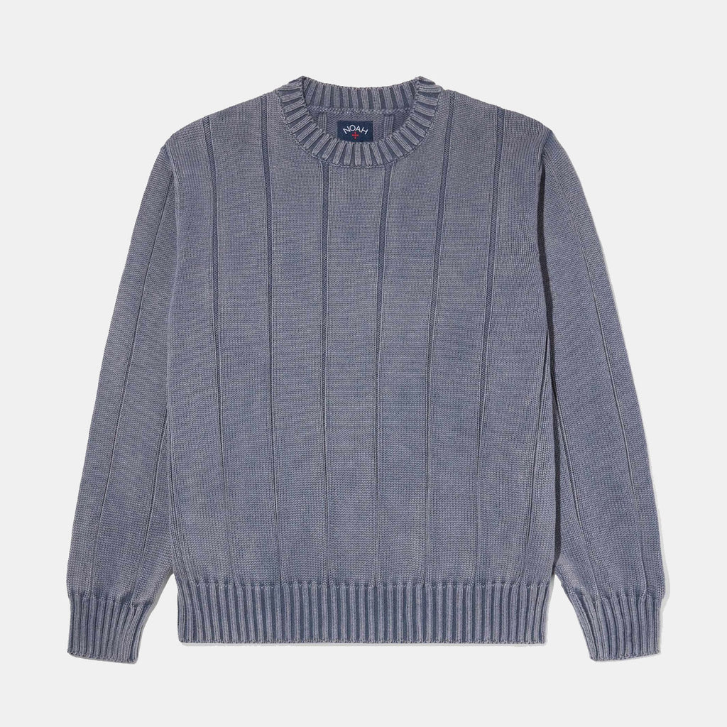 Drop Needle Sweater - Deep Blue