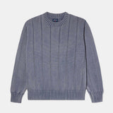 Drop Needle Sweater - Deep Blue