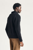 Rasmus Relaxed Brushed Polo - Black