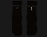 Merino Nylon Tube Socks Tie-Dye - Black