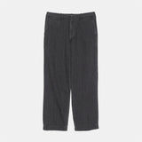 Wide Denim Pants - Gray