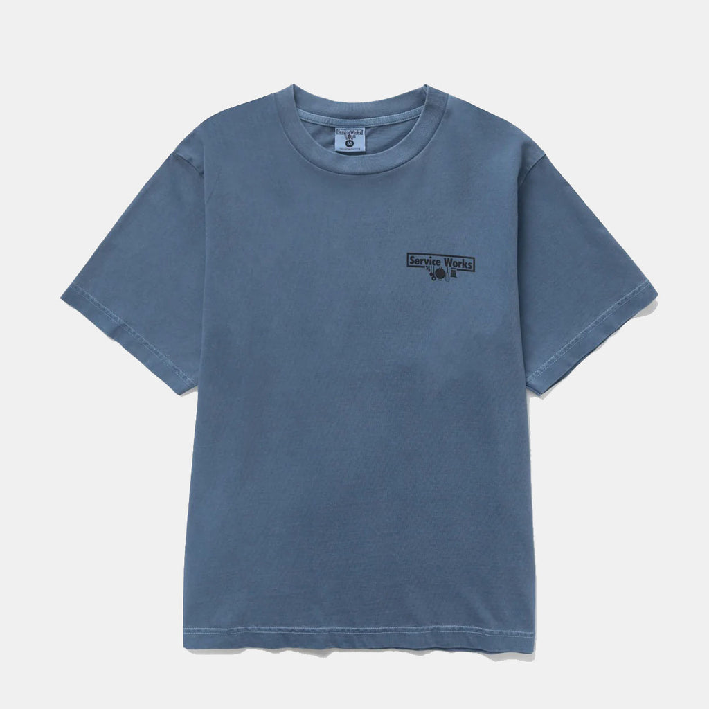 Pigment Dyed Trademark Tee - Slate