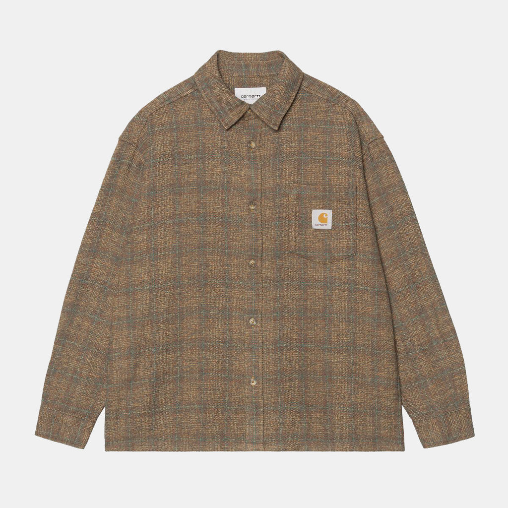 L/S Bagley Shirt Bagley Check, Hamilton Brown