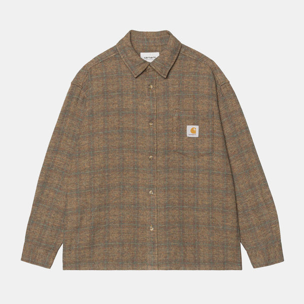 L/S Bagley Shirt Bagley Check, Hamilton Brown
