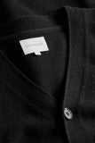 Norse Standard Merino Lambswool Cardigan - Black