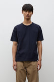 Elmelunde Soft Compact Cotton T-shirt - Dark Navy