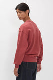 Kulhuse Cotton Linen Loopback Sweatshirt - Cowhide