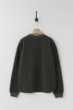 Waffle Long Sleeve - Charcoal