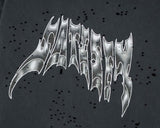 MothTech T-Shirt - Aged Black AirBrush Glitt
