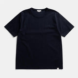 Elmelunde Soft Compact Cotton T-shirt - Dark Navy