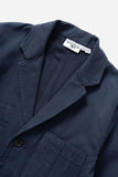 Moleskin Server Suit Jacket - Dark Navy