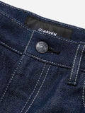 Station Pant - Suvin Cotton Denim - Indigo