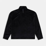 Corduroy Training Zip Jacket - Black