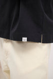Isefjord Compact Cotton LS Polo - Black