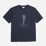 Norse x Daniel Frost MapMaster Print T-shirt - Dark Navy