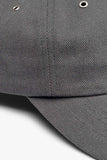 Bull Twill Denim 6-Panel Cap - Graphite