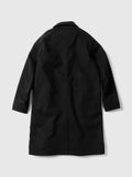 Bureau Overcoat - Loro Piana Storm System® Wool - Charcoal