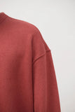 Kulhuse Cotton Linen Loopback Sweatshirt - Cowhide