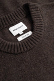 Stensmark Merino Lambswool Sweater - Heathland Brown