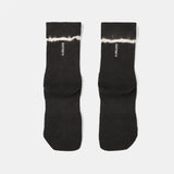 Merino Nylon Tube Socks Tie-Dye - Black