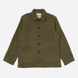 Bakers C Jacket  Harris Tweed - Plaid Green