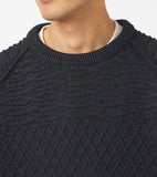 Crew Neck Sweater - Dark Navy