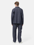 Graft Jacket Cotton Linen Denim - Indigo