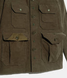Cruiser Jacket - Olive Cotton Moleskin