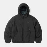 Washed Down Puffer Jacket - Black