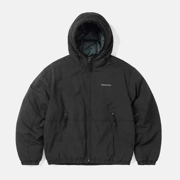 Washed Down Puffer Jacket - Black