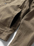 Rig Jacket Bio Wash Cotton Denim - Taupe
