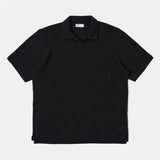 Fantasy Checkerboard Vacation Polo - Black