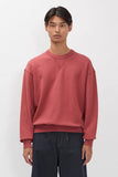 Kulhuse Cotton Linen Loopback Sweatshirt - Cowhide