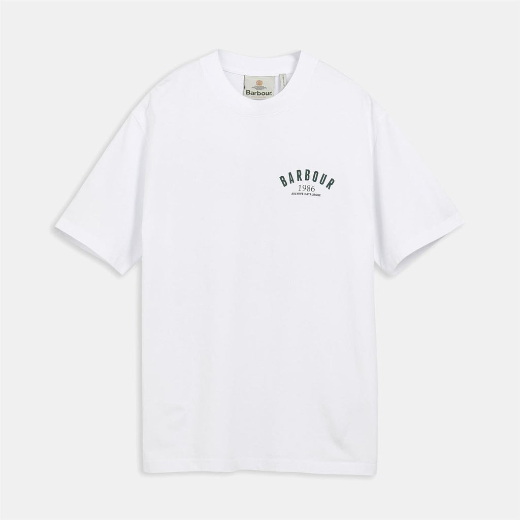 1986 Graphic Oversized T-Shirt - White