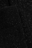 Bykle Neps Wool Rib Sock - Charcoal Melange