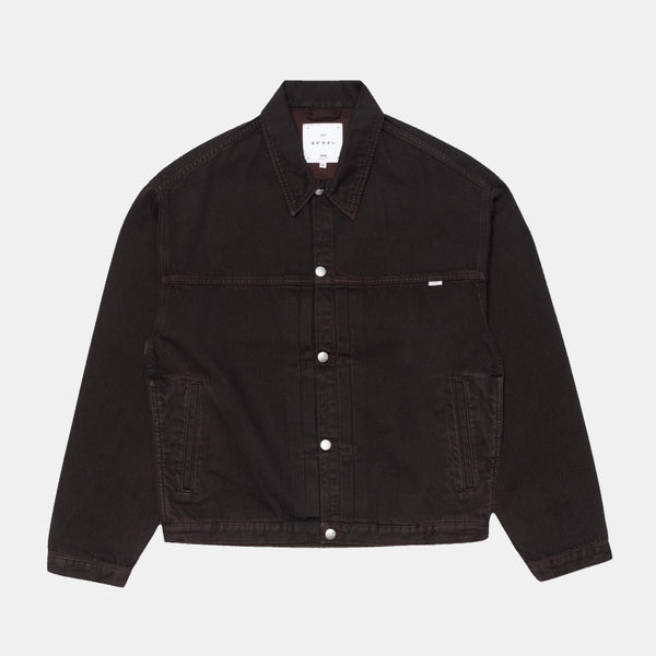 Freeland Jacket - Black (coffee bean overdyed)