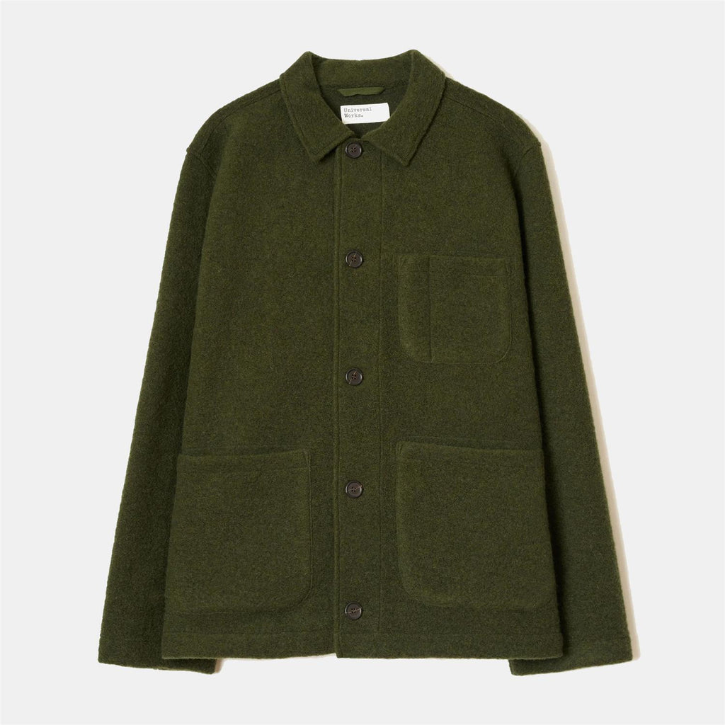 Field Jacket Wool Fleece - Olive