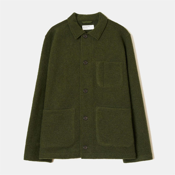 Field Jacket Wool Fleece - Olive