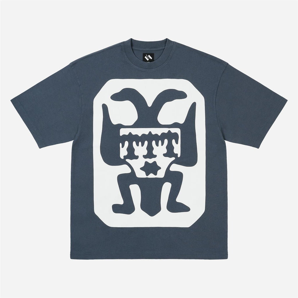 TTT Two Headed Bird T-shirt - Charcoal