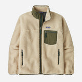 Classic Retro-X® Fleece Jacket - Dark Natural w/Basin Green