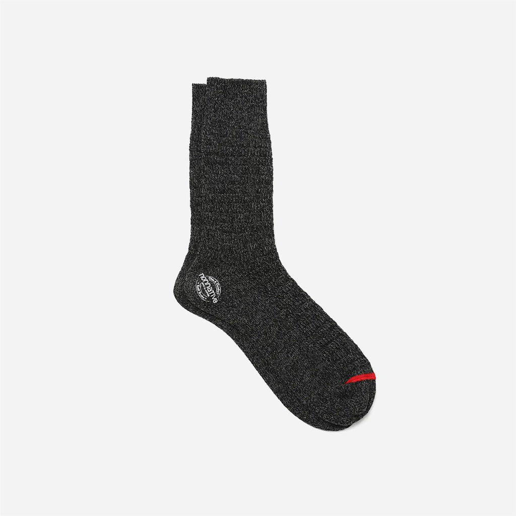 Dweller Socks Hi Wool - Charcoal