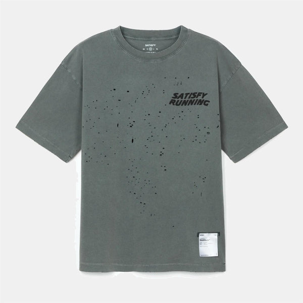 MothTech T-Shirt - Faded Black