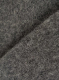 Zip Waistcoat -- Grey Marl Wool Fleece