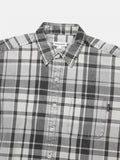 Washed Check Shirt - Grey