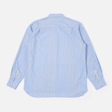Mc Stripe Square Pocket Shirt - Blue