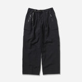 twill pants - black